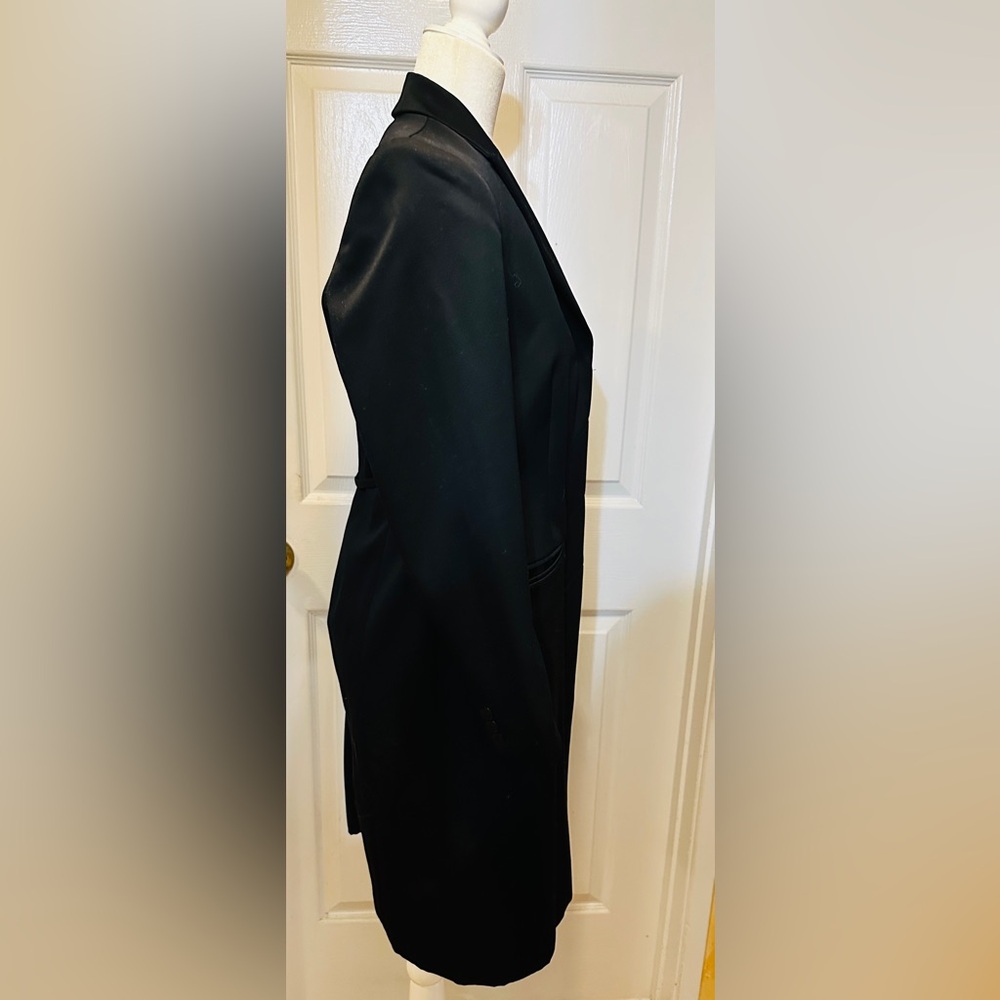 Classiques Entier Coat Vintage Elegant Black Suit Jacket Size 10P - Picture 3 of 6
